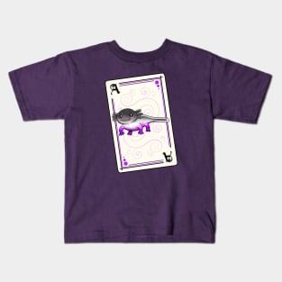 Ace of Axolotls Kids T-Shirt